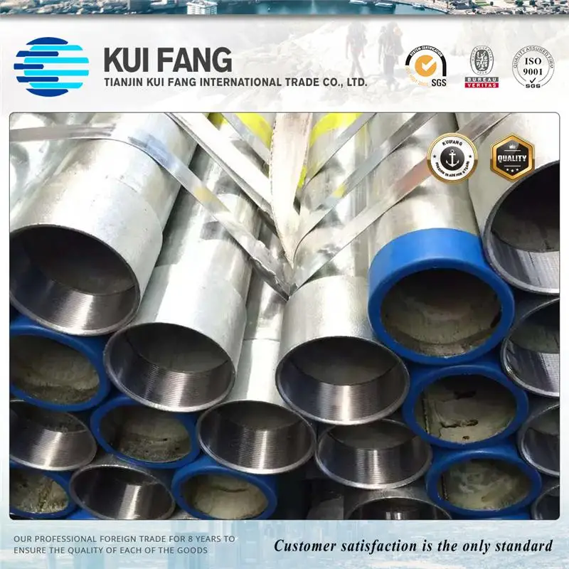 British Standard Bs4568 Electrical Round Steel Metal Hdg Conduit Pipe