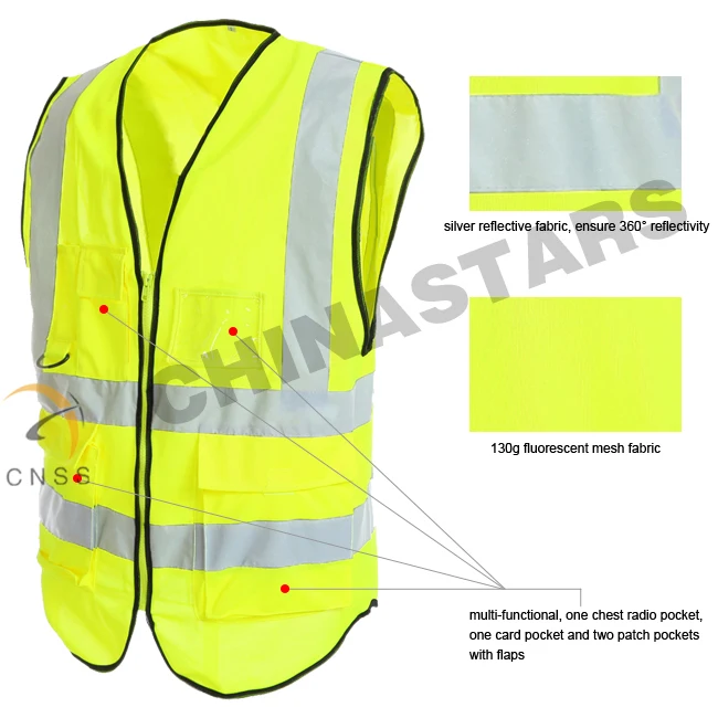 Protection Emergency Vest High Vis Vests Construction Worker Vest - Buy ...