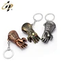 famous The Avengers Glove hand shape metal keychain/keyring