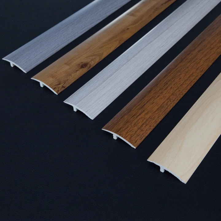 Grey Oak Pvc Reducer Floor Moulding Vinyl Floor Transition profile
