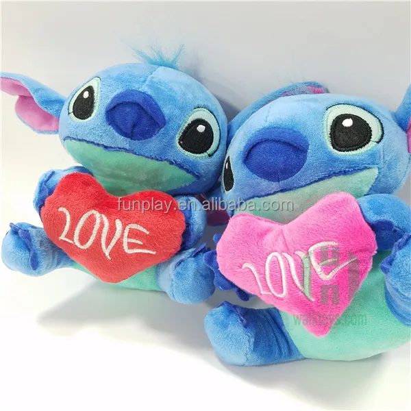 Peluche stitch coeur Clearance