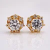 26529 xuping white stone stud , latest design diamond stud