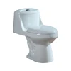 Luxury Factory Price White Color Ceramic Material One Piece WC Chinese Toilet For Bathroom