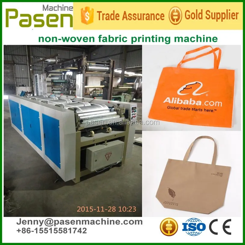 Paper Bags Printing Machine / Non Woven Bag Printing Machine Price