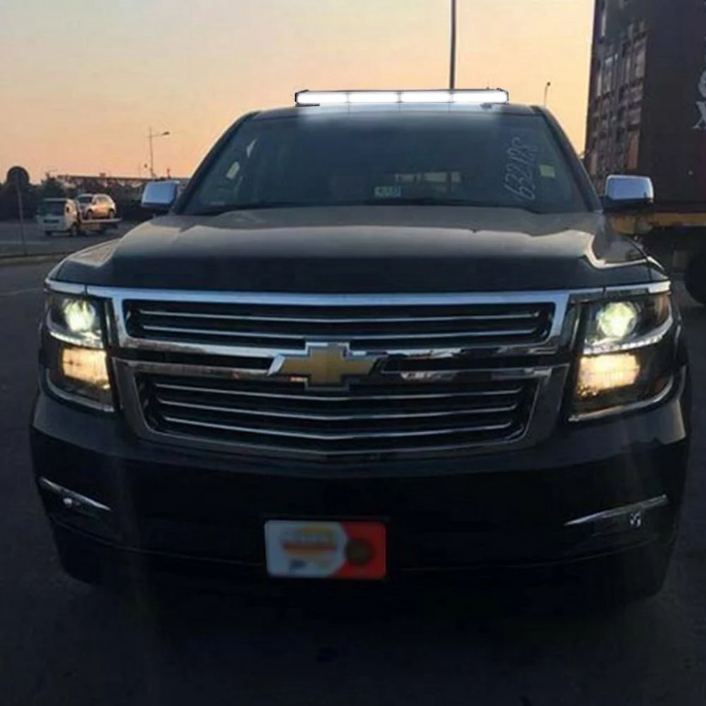 Luz Estroboscópica Led Cob De 80w,24 ",Modos Intermitentes,Base