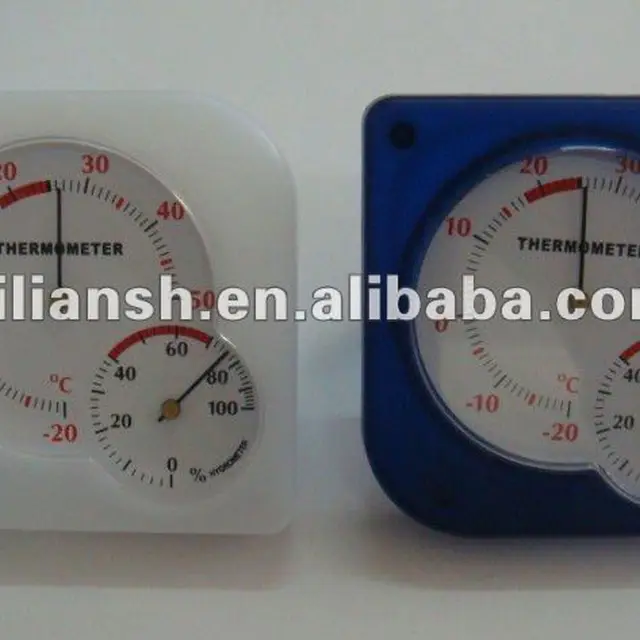 high quality plastic bimetal thermometer hygrometer