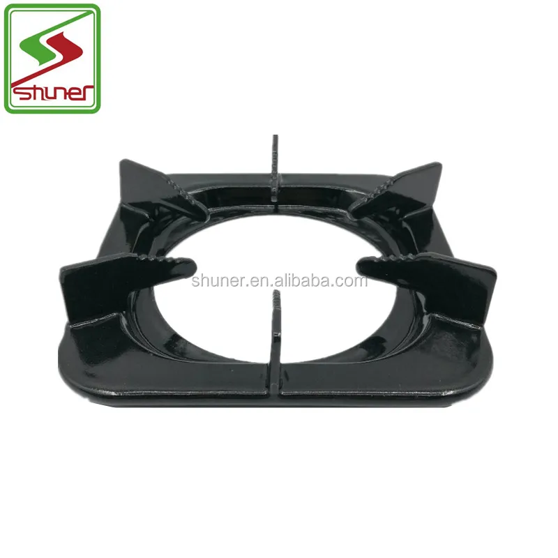 Gas Cooker Burner Parts Square Stove Parts Burner Pan Support Buy Pan