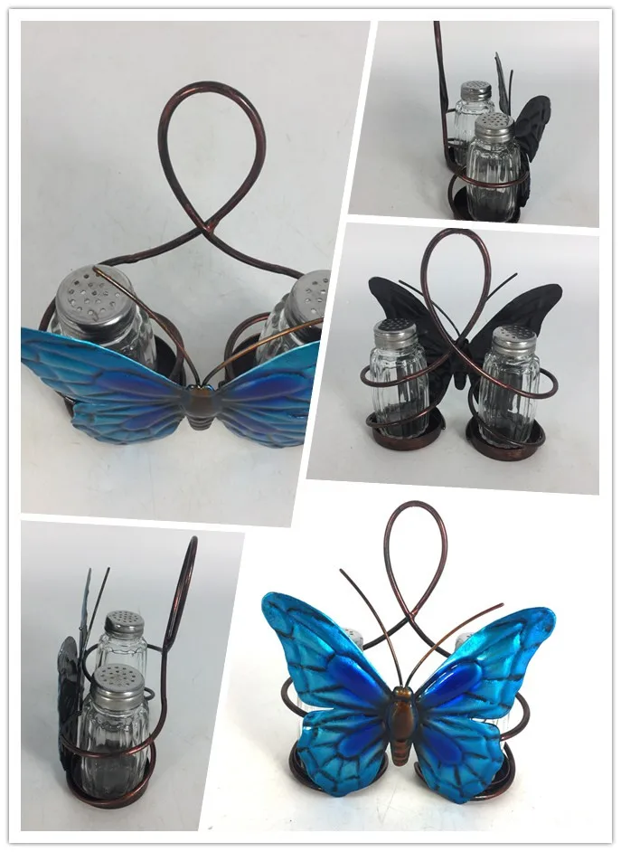 Butterfly Kitchen Decor Napkin Holder Salt And Pepper Shaker Set Buy