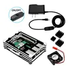 Raspberry Pi 3 Kit Case with Fan,3Pcs Heatsinks,5V 3A Power Supply with On/Off Switch