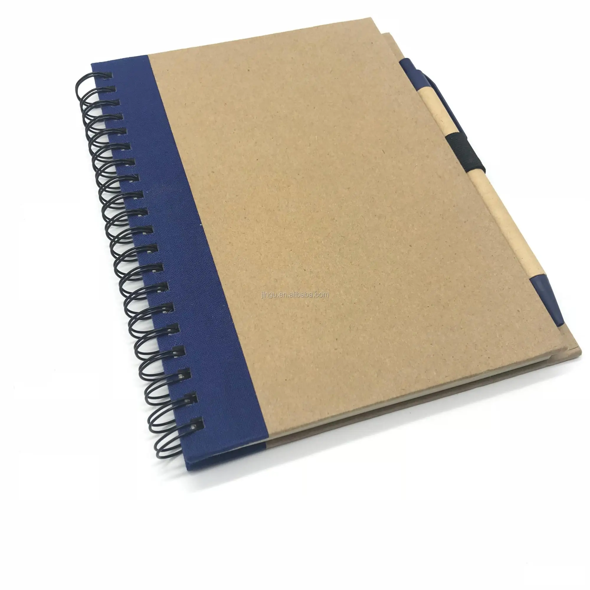 Recycled Kraft Notebook With Pen Buy Recycle Notepad,Recycled