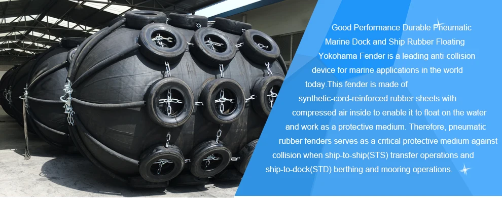 yokohama ship marine rubber buoy fenders