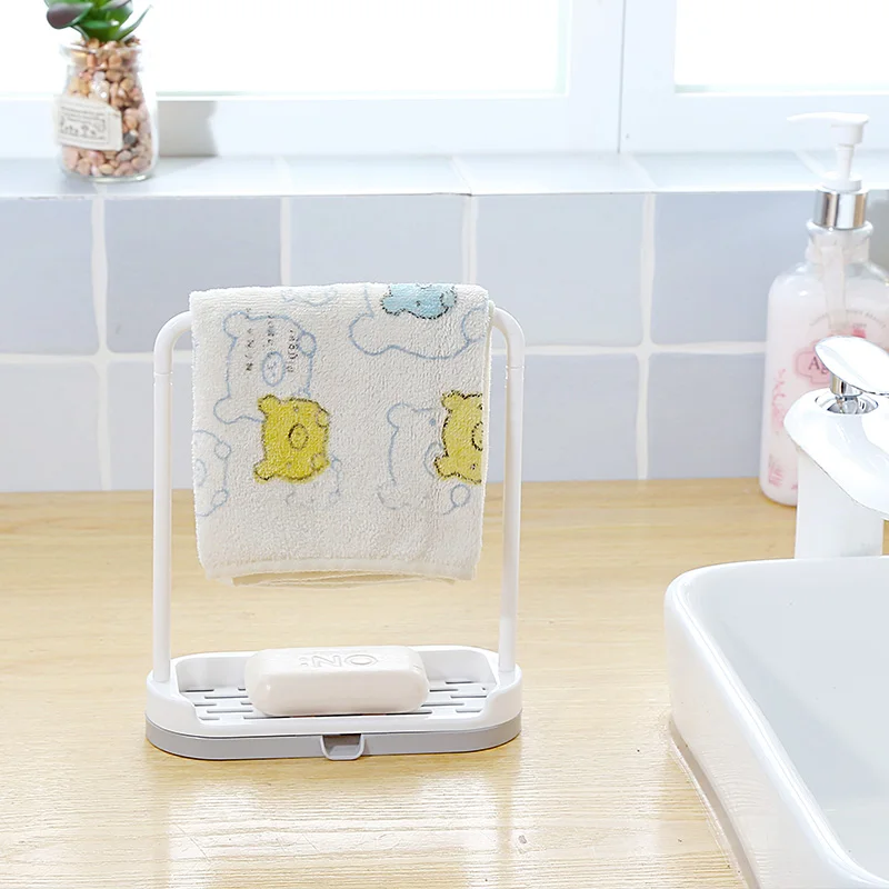 Small Rack For Rags Qm Household Multifunction Cheap Plastic Rag Rack Kitchen Shelf - Buy ...