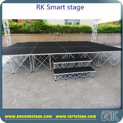 Mobile Stage For Sale/used Church Equipment/southern Aluminum Stage For
