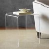 Good sale clear transparent acrylic pmma living room bedside table for bedroom and livingroom