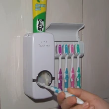 Automatic Toothpaste Dispenser Indoor Home Family Toothbrush Holder Bathroom Household Sets