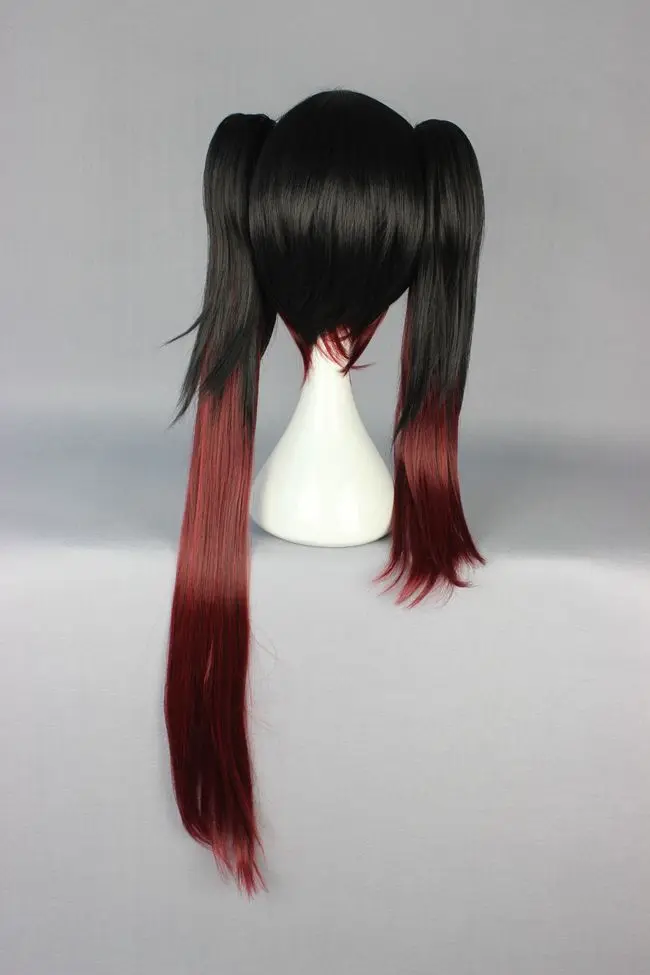 DATE A LIVE Tokisaki Kurumi cosplay costume Wigs fiber hair Heat resistance wigs 