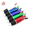 Funy rockets or guidedmissile shaped multicolor ballpoint pen with rubber grip for Promotion and school office and gift