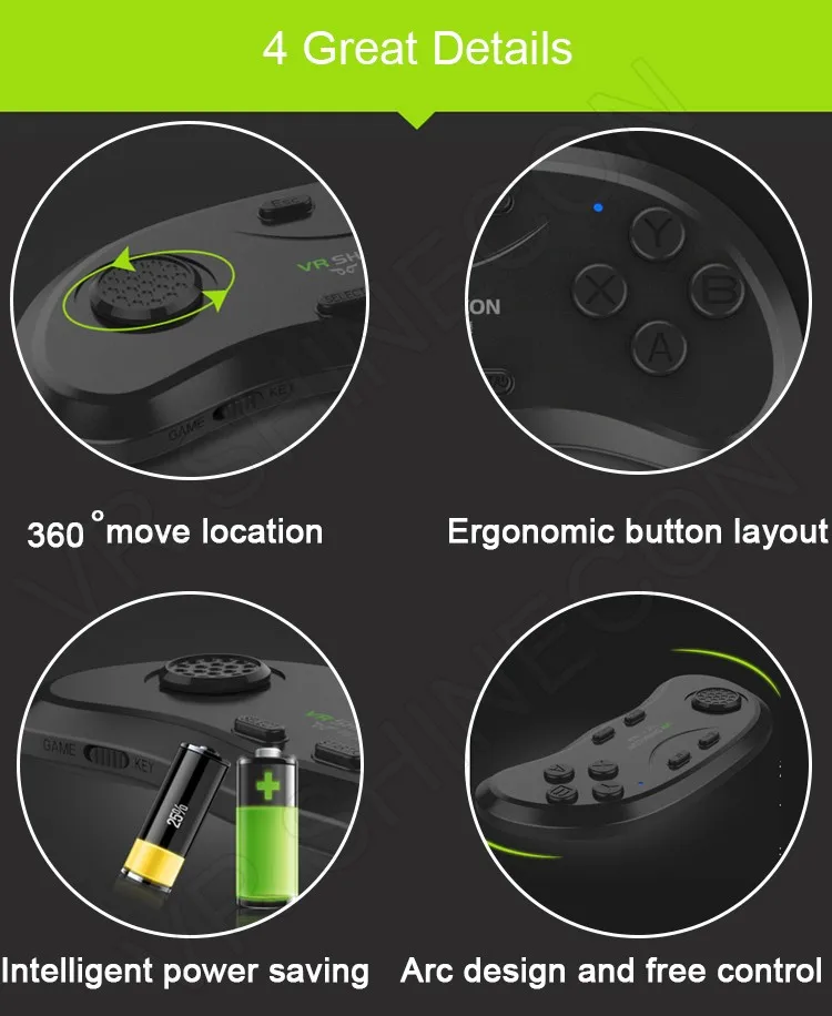 热卖 vr 遥控器操纵杆蓝色电影视频 ps4 ps3 游戏