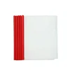 Clear Vinyl Report Covers with Red Binding Bars,A4 Letter Size