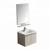 Cheap price New style ceramic wash basin vanity bathroom wall toilet hung plywood cabinet with mirror