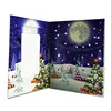 Cheap China frames manufacturer /Light up photo frame for Christmas recreation