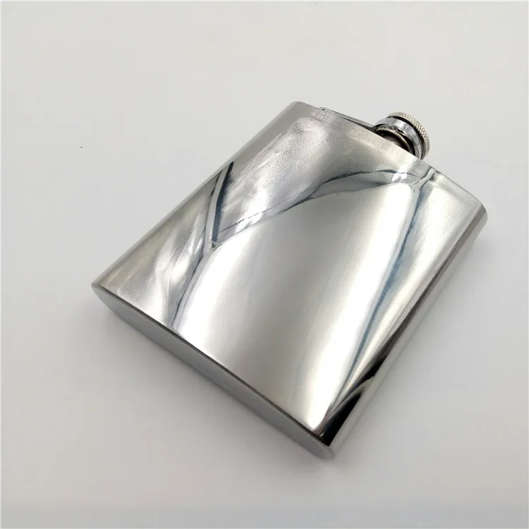 Mirror hip flask 8oz