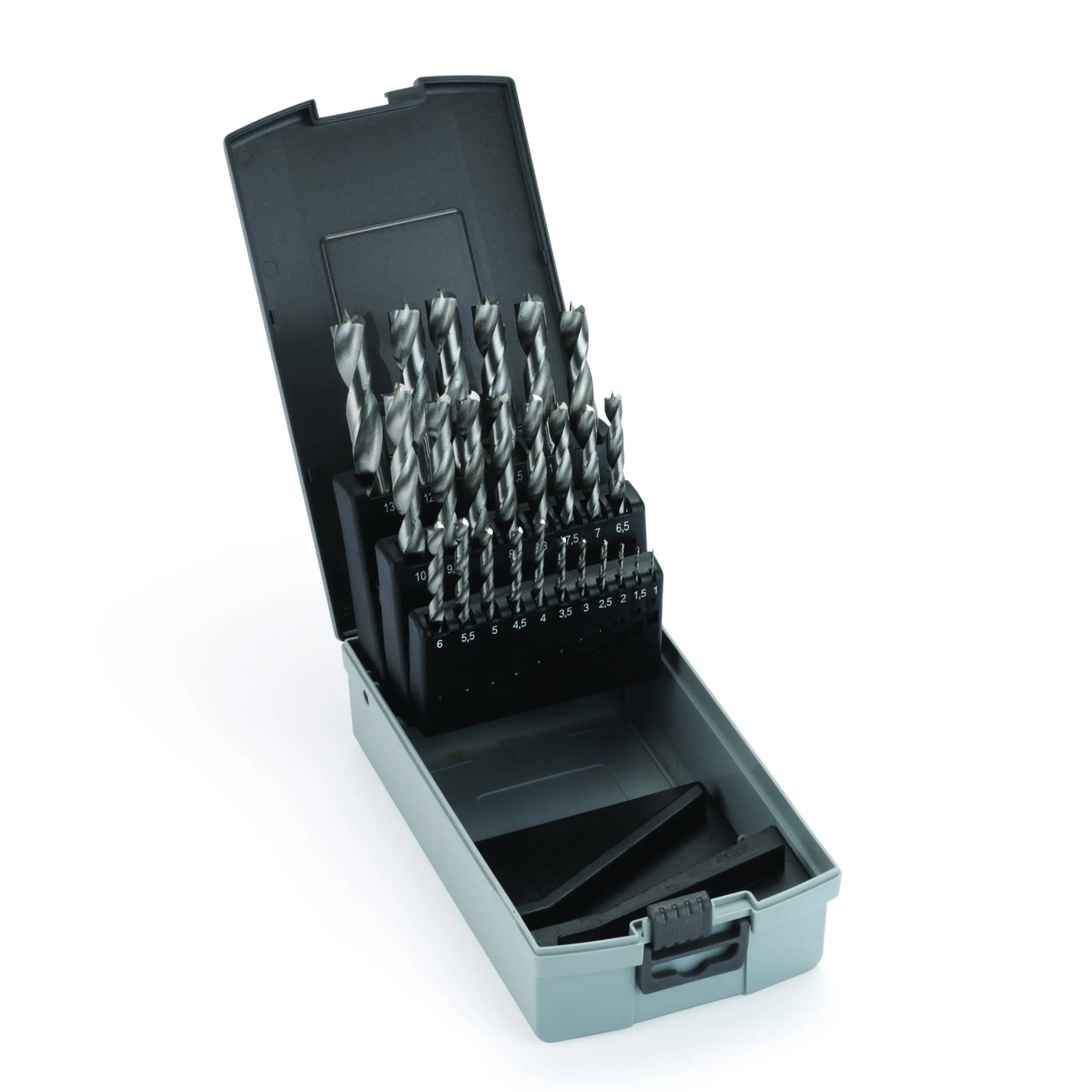 Proxxon 28876 HSS Twist Drill Set Titanium Nitride Coated with Brad Point