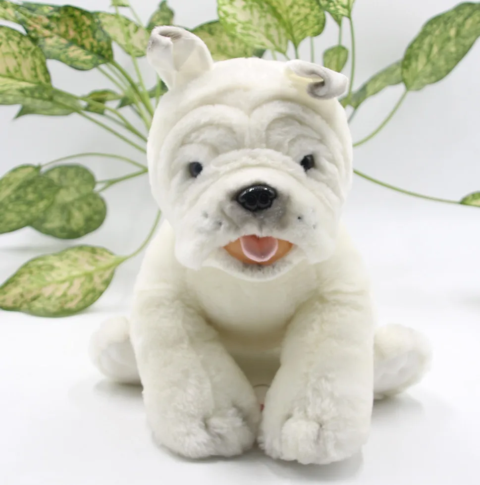 lifelike pug plush toy
