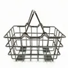 Fashion personality hardware small basket practical hand take shopping basket