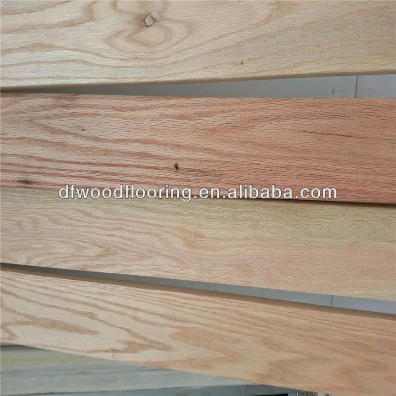 Unfinished American Red Oak Hardwood Engineered Wood Flooring