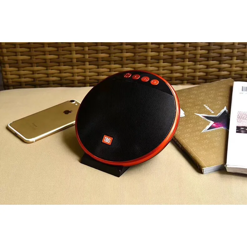 TG036 mini speaker mushroom tg speaker with holder - ANKUX.COM