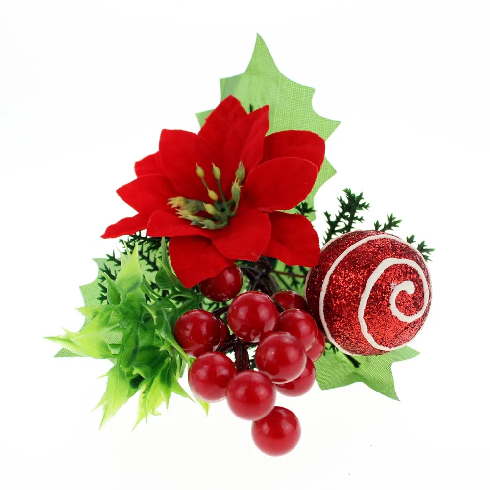 50cm Sequined Pine Pick Christmas Decoration Wholesale 89298 Buy