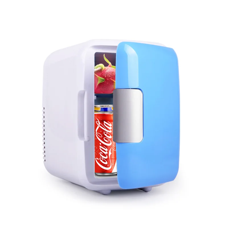 Portable Mobil Kulkas Mini 4L Kulkas 12 V Freezer Listrik Bir Pendingin Minuman