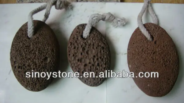 lava foot massage stone/Lava sauna stone/ lava pumice stone