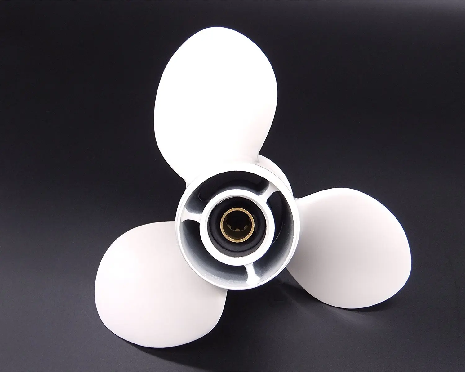Get Quotations · SouthMarine 9 1/4x11-J Aluminum Alloy Propeller for Yamaha  9.9HP 15HP Outboard