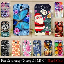 For Samsung Galaxy S4 mini I9190 Case Hard Plastic Mobile Phone Cover Case DIY Color Paitn Cellphone Bag Shell Shipping Free