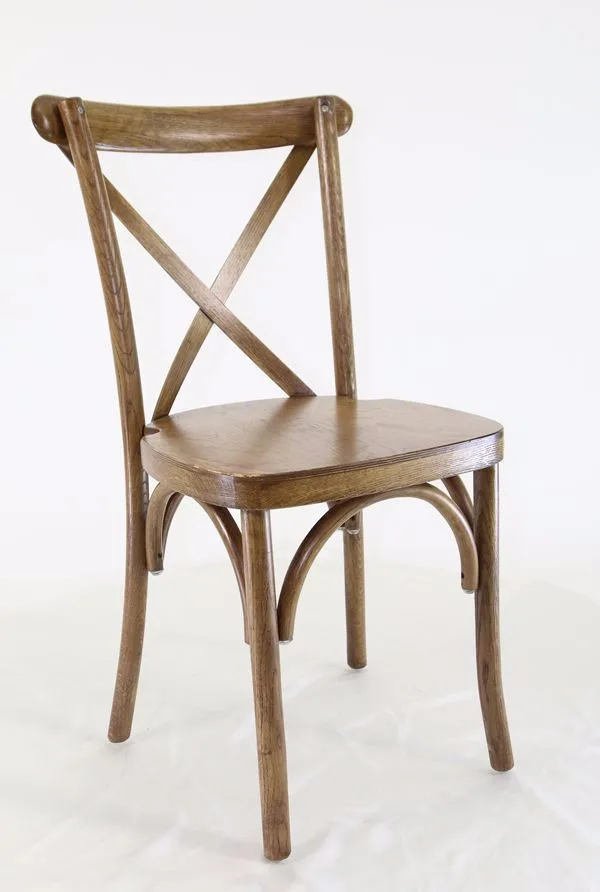 Classic Hampton French Provincial Oak Cross Back Timber Chair Buy