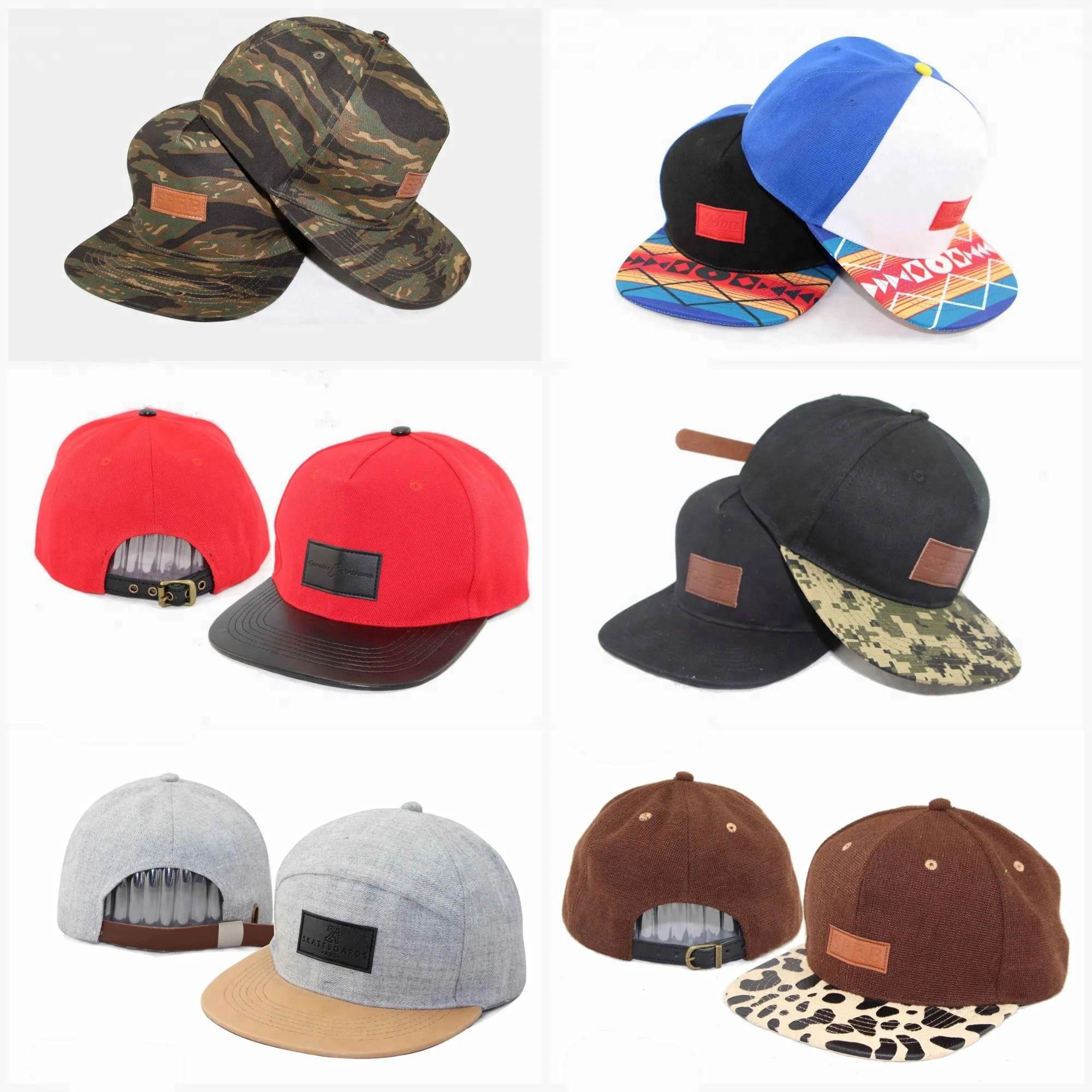 Top Level Customize Brand Snapback Hat Wholesale Adjust 85 Acrylic 15