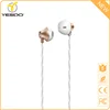 Yesido Gold supplier in ear headphones,make your own headphones,for iphone 6 earphone