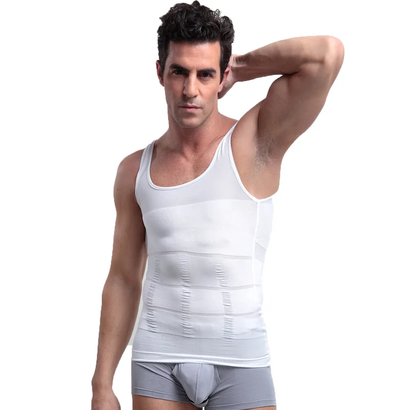 
Men T-Shirt Slimming Underwear Shapewear For Men 