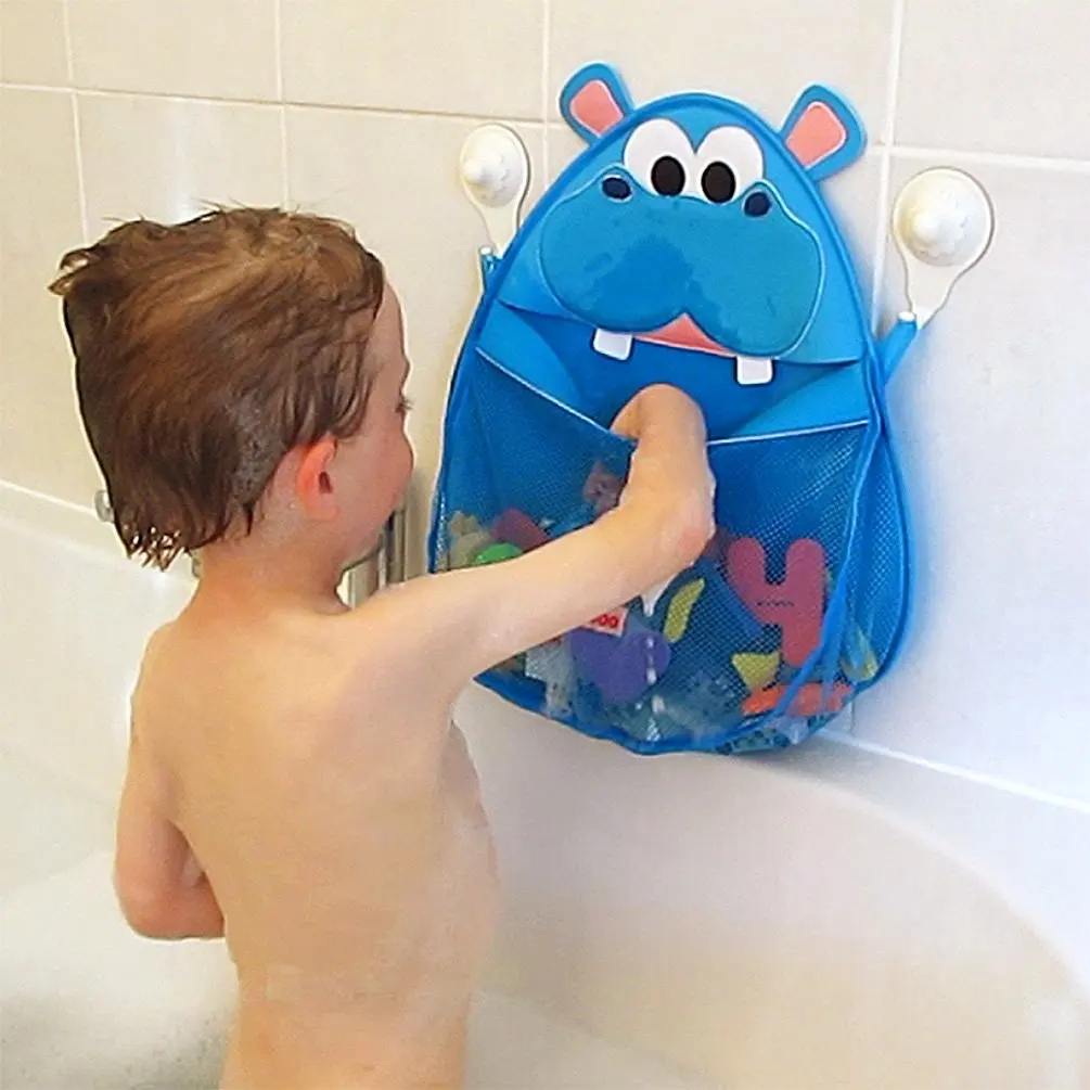 2022 Baby Kid Bath Time Toy Hanging Storage Bag Mesh Net Bathroom Organizer Basket Buy Toy