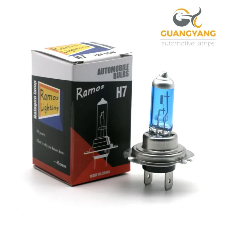 2018 hot ramos lighting h7 12v 55w head lamp halogen bulb for car