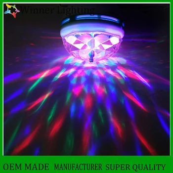 3w E27 Colorful Led Lighting Laser Bulb 