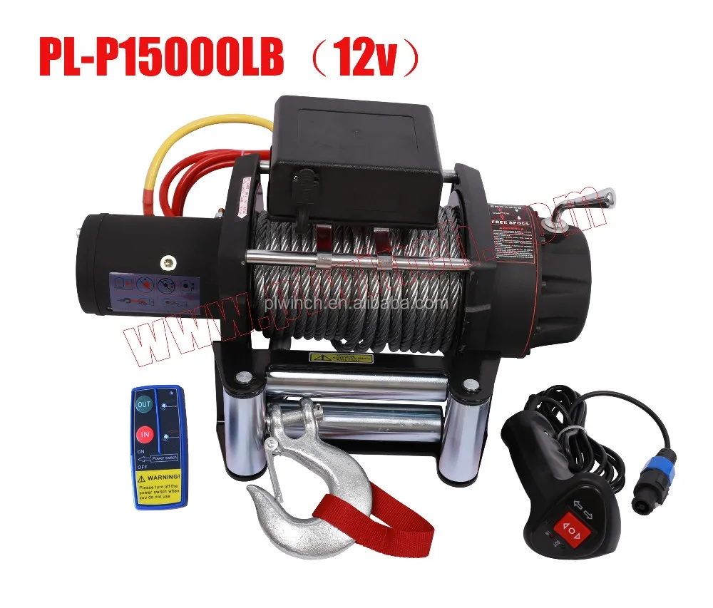Electric Tractor Winch 15000lbs For Truck Off Road Good Quality