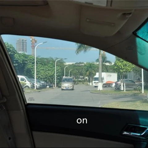 גוון חלון מכונית חכם, סרט pdlc עבור לביטחון פרטיות