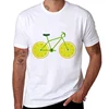 Lemon Bikes Print Short Sleeve Cotton Fashion Men T-shirt Mens Summer White Tee Wholesale Manufacturer