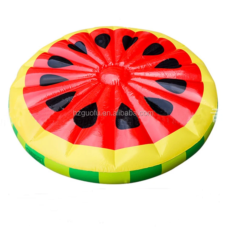 Adult Inflatable Watermelon Fruit Beach Pool Float Toys For Water