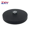 D43/66/88 Round rubber coated Neodymium magnet gripper with M5,M6,M7 Screw /strong pull force for car roof sign