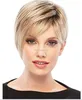 8inch #14/613 short full lace human hair wigs
