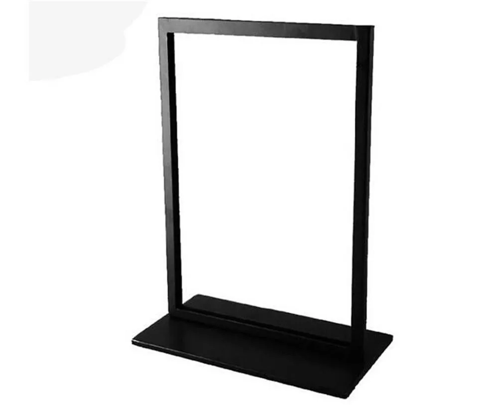 Custom High Quality Powder Coating Steel Menu Display Stand Buy Menu Display Stand,Steel Menu